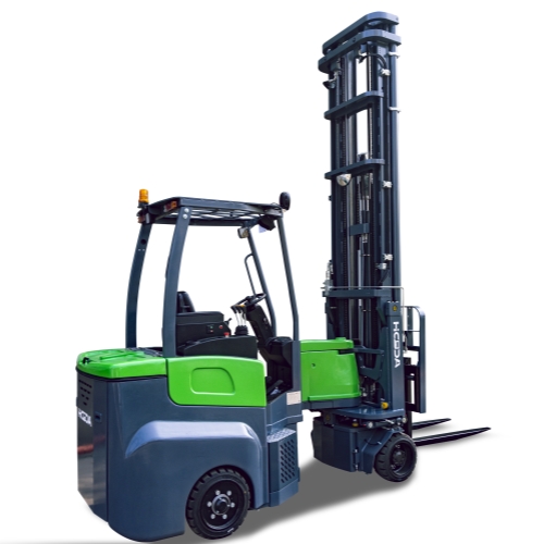 Ton Electric Articulated Forklifts Explore The Narrowest Aisle Width Hicoda